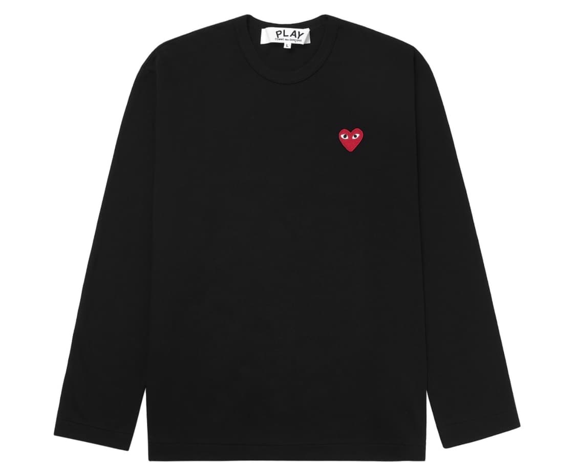 꼼데가르송 롱슬리브 맨투맨 상품이미지1