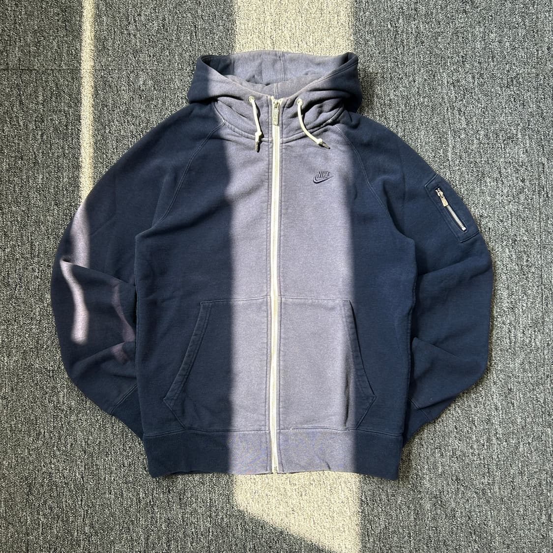 나이키 퓨추라 네이비 풀오버 후드집업 상품이미지1