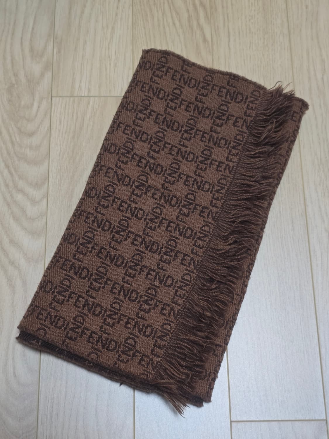 Fendi 펜디 리버시블 FF 로고 울 머플러  상품이미지2