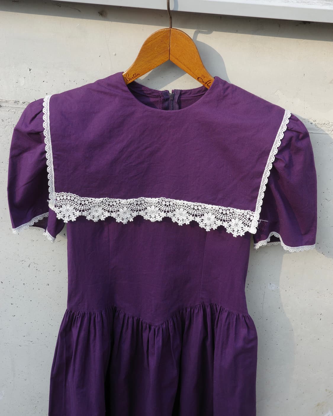 70s Gunne Sax 스퀘어 플랩 원피스 상품이미지2