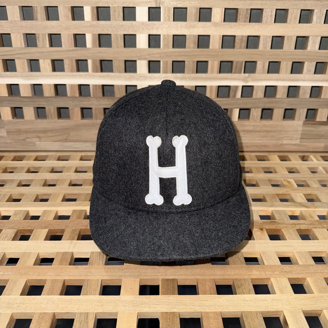 일본 빈티지 숏챙 울캡 상품이미지1