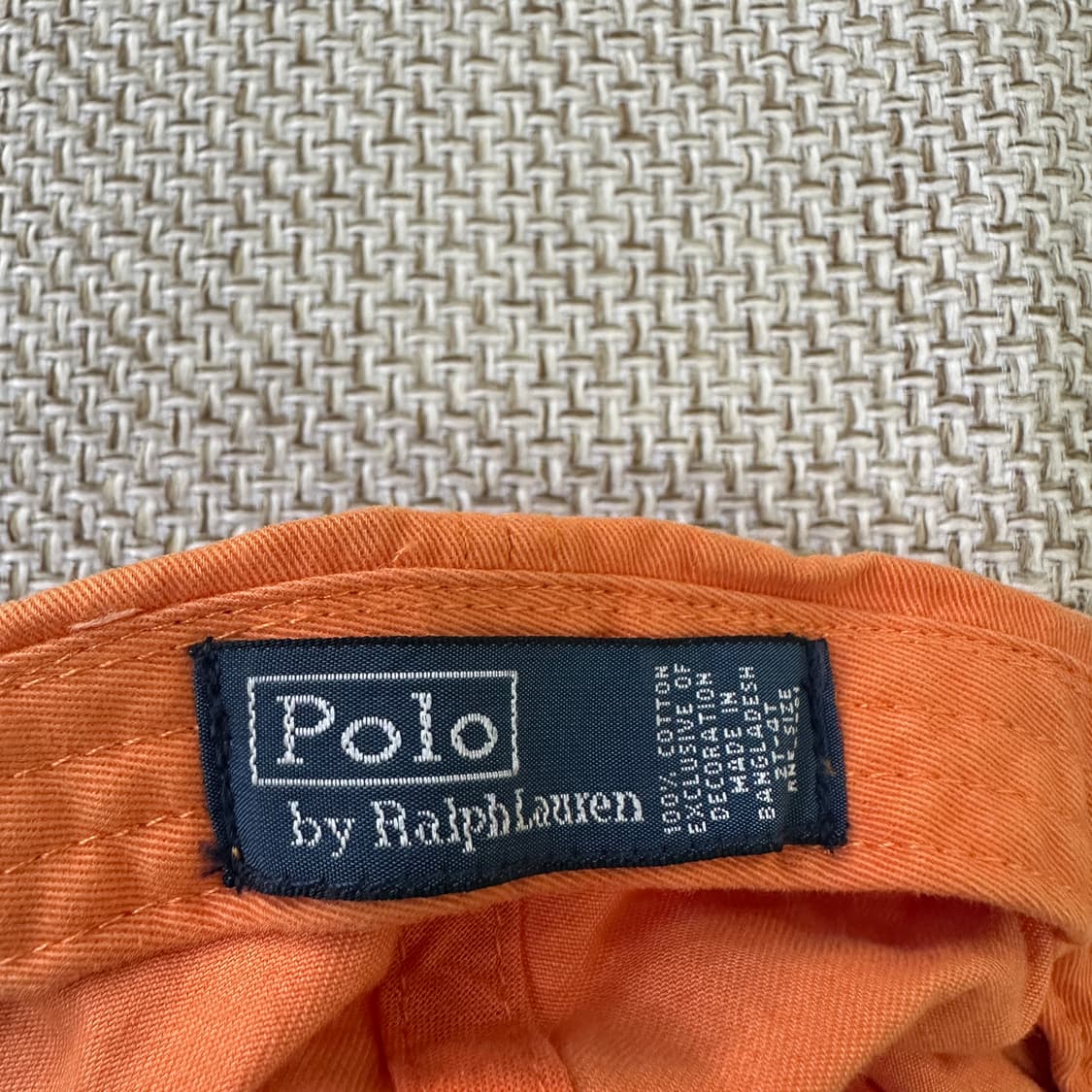 F 폴로랄프로렌 코튼 빅포니 볼캡 0327D 상품이미지6