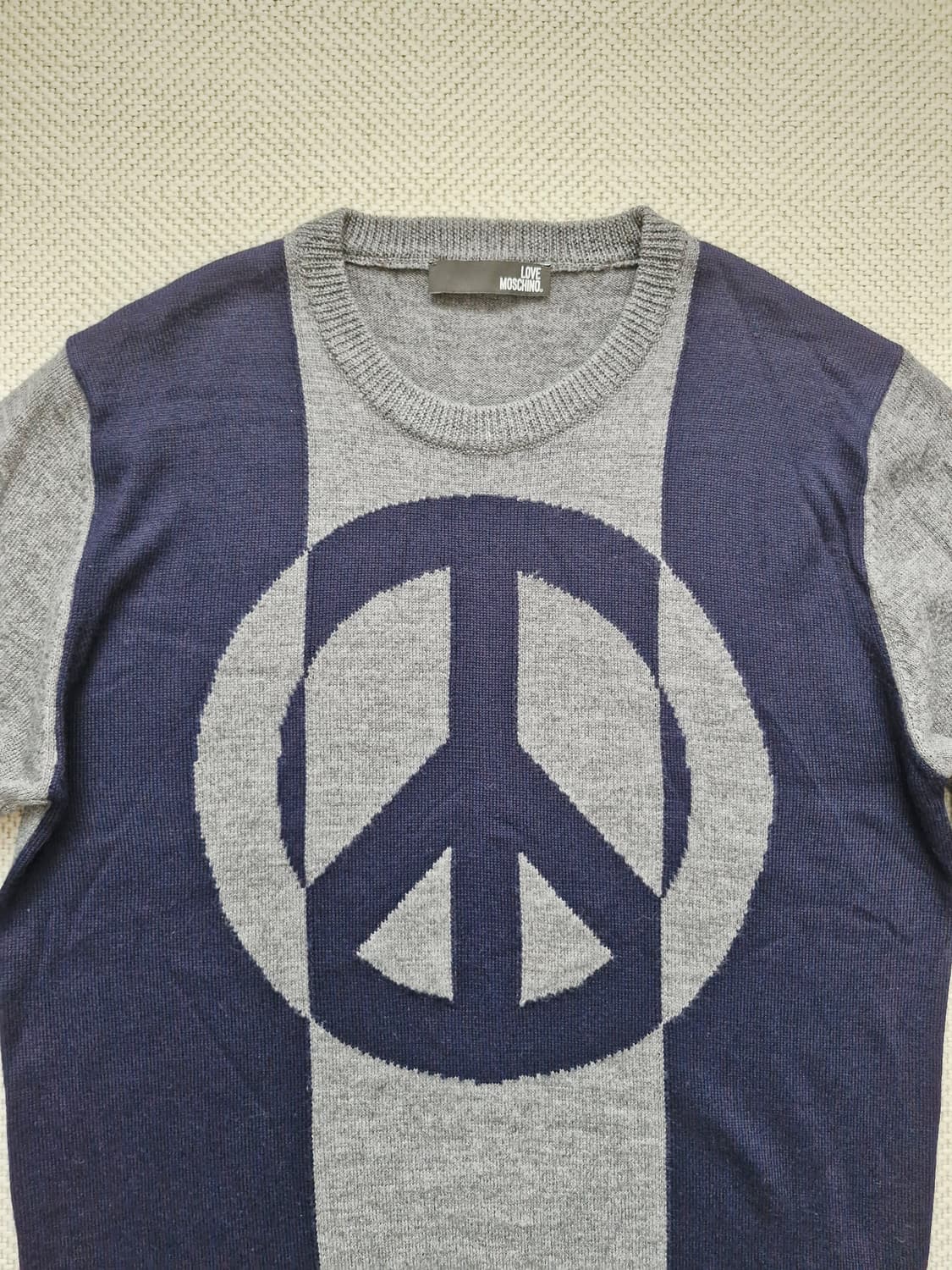 러브 모스키노 PEACE 니트 2XL  상품이미지1