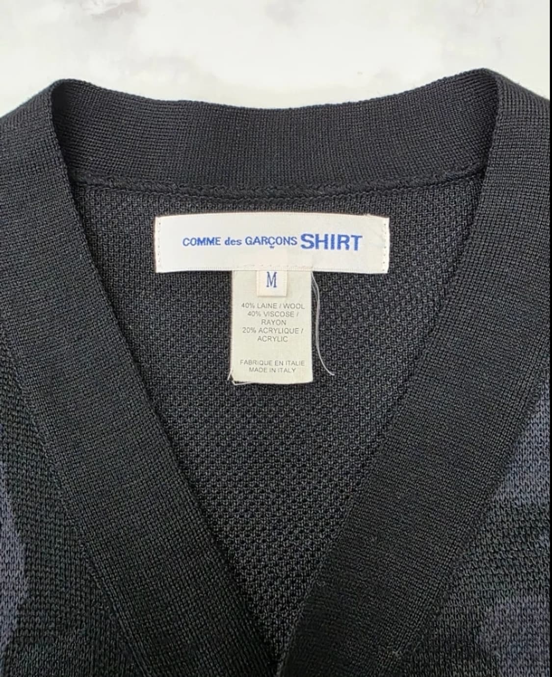 꼼데가르송 가디건 티셔츠 95 상품이미지4