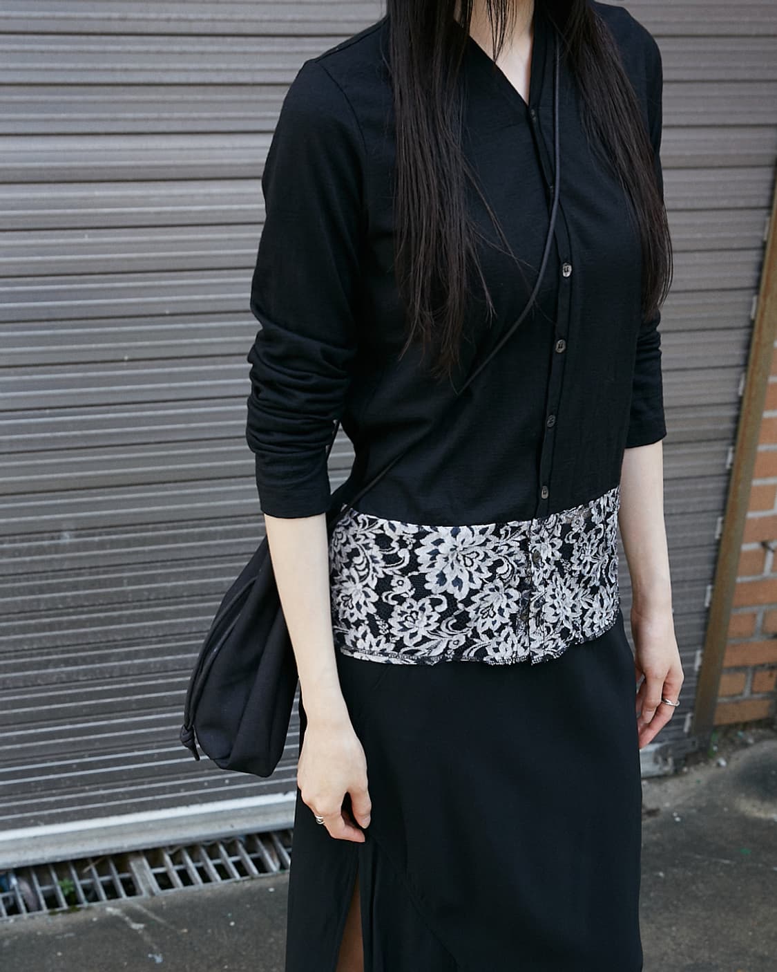 Tricot Comme des Garcons Lace Cardigan 상품이미지1