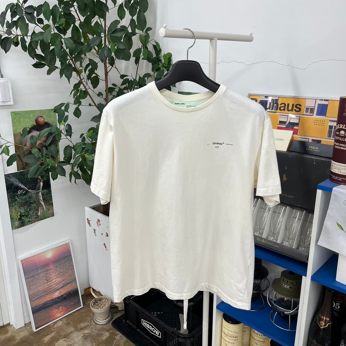 오프화이트 프린팅 반팔 티셔츠 XS 상품이미지1