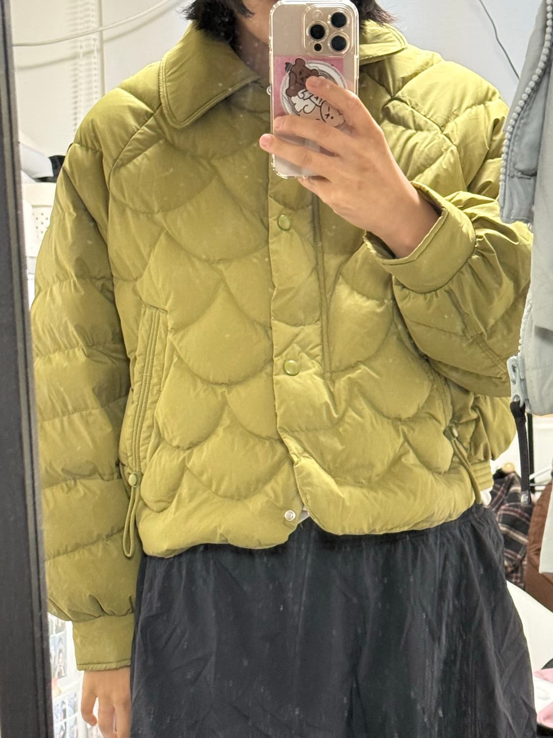 쿠오세 덕다운 숏패딩 상품이미지5