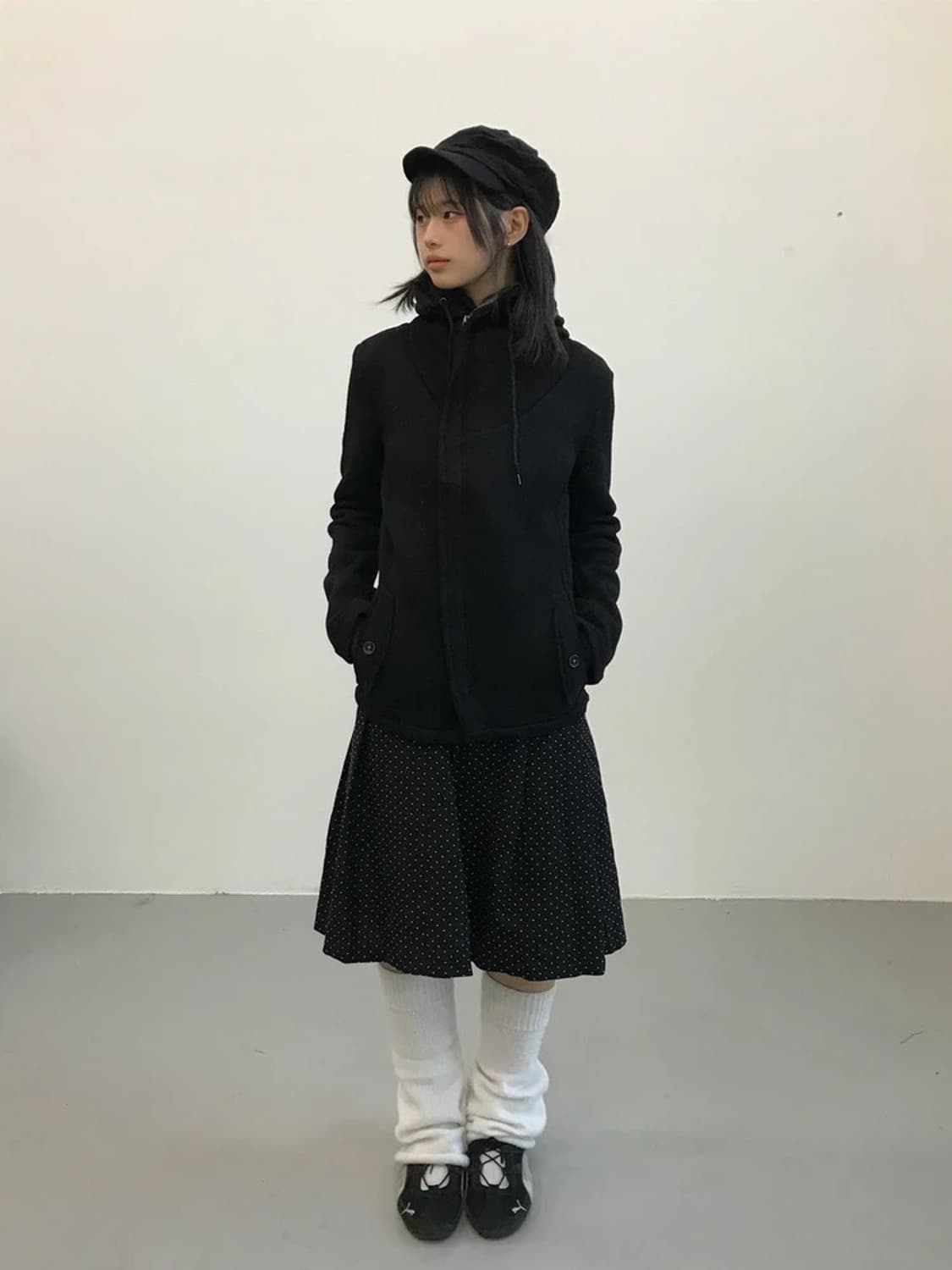 Plus One Hooded Zip Jacket 상품이미지1