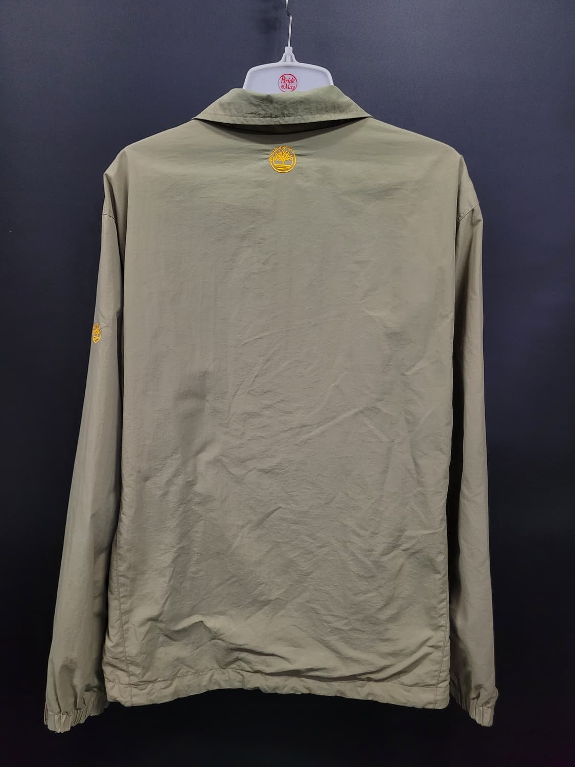 Timberland 팀버랜드 빈티지 자수로고 바람막이 집업 자켓  상품이미지4