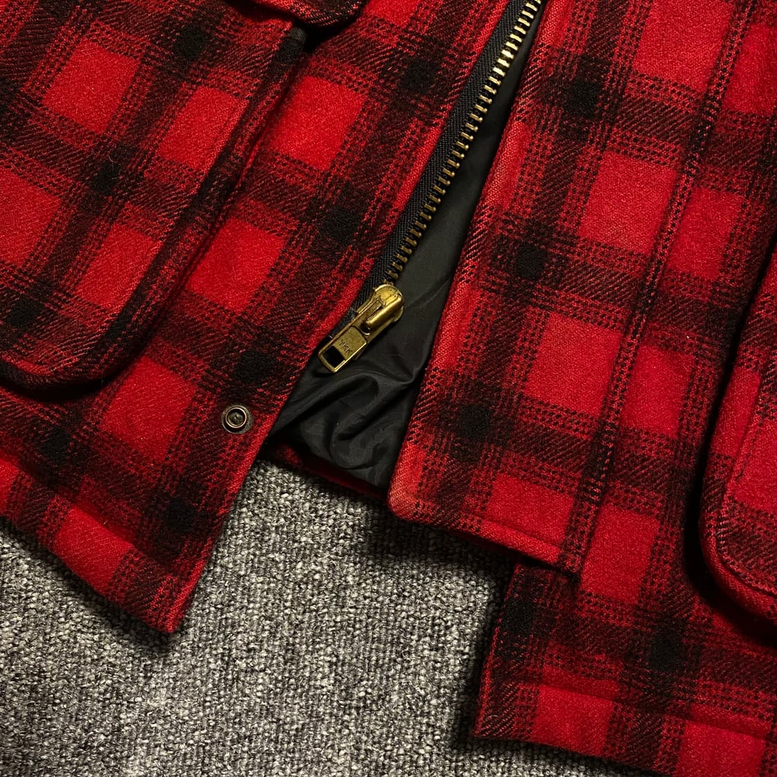 🌊LLBean Wool plaid hunting coat 상품이미지8