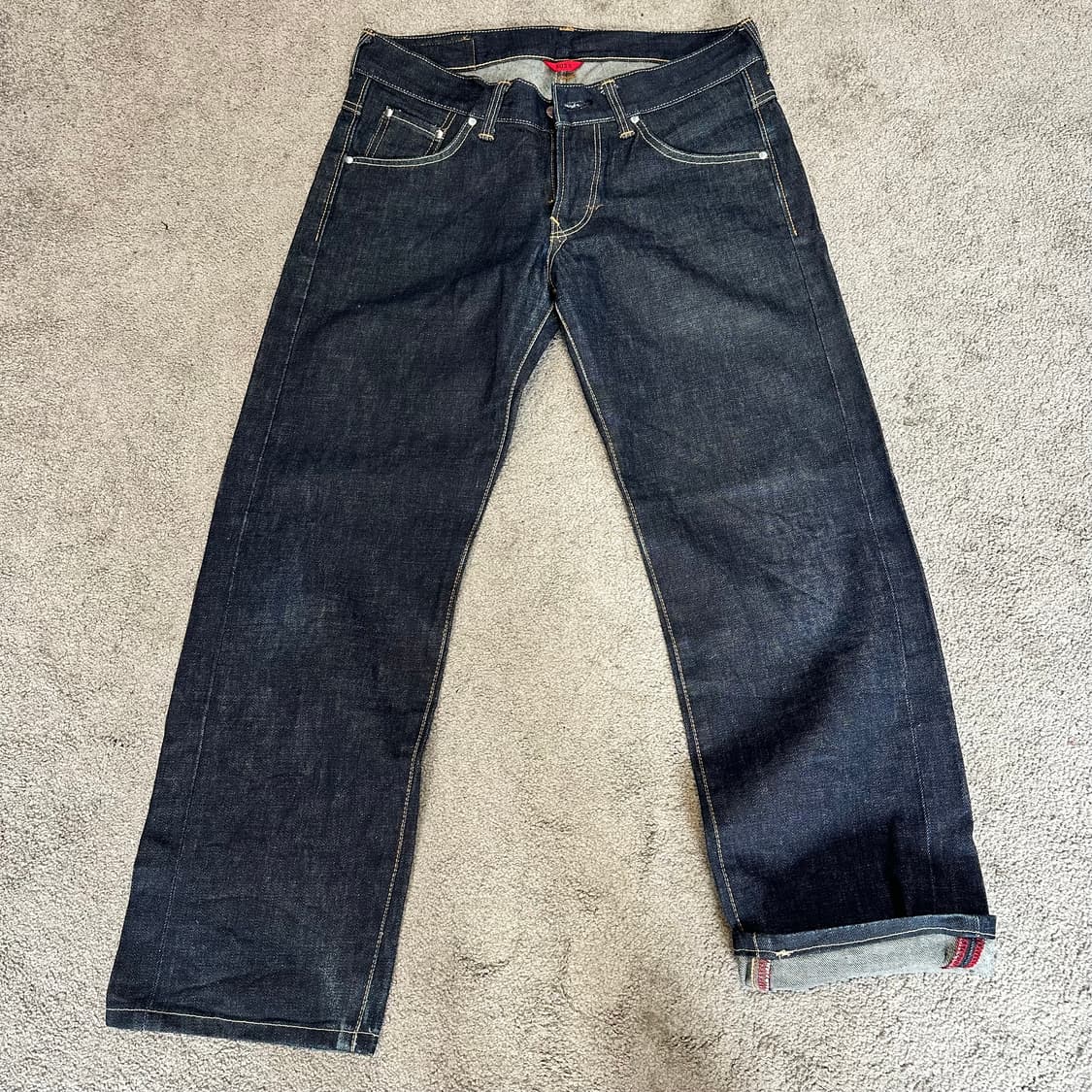 에드윈503 SD 셀비지 생지 데님 팬츠(31) 상품이미지10