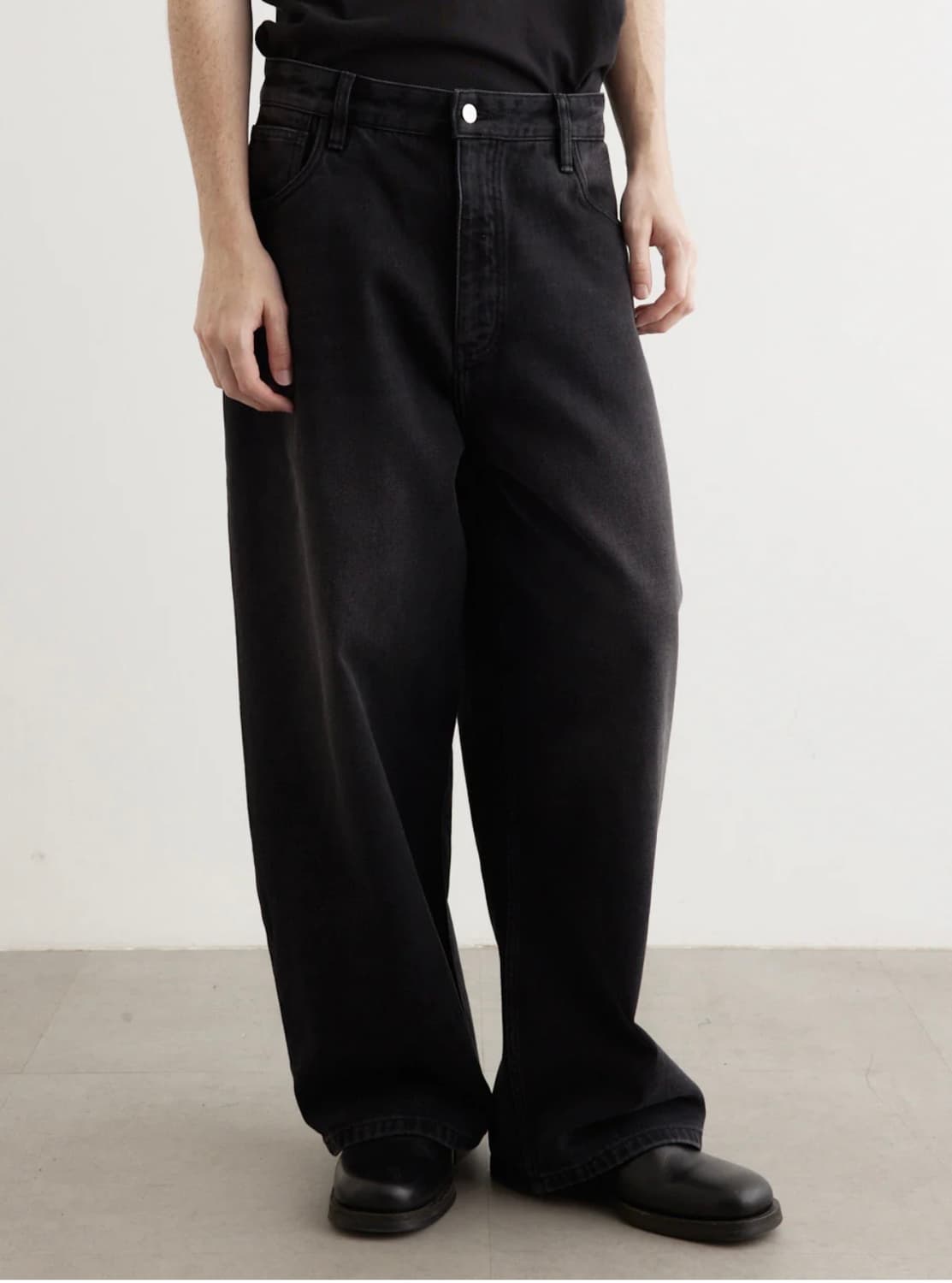 26ss 스튜디오 니콜슨 파올로 워시드 팬츠 S 상품이미지1