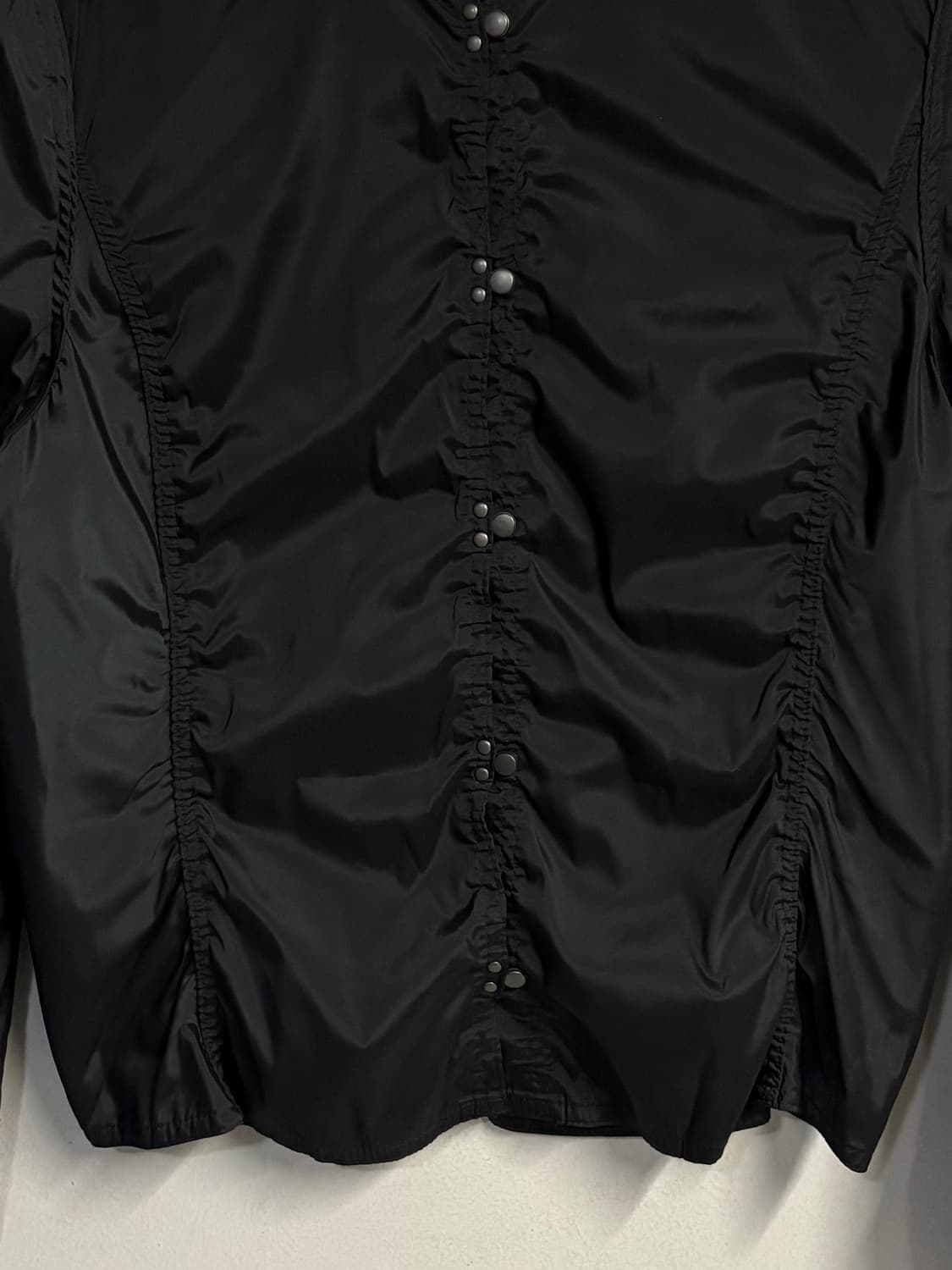 HIROKO KOSHINO shirring satin jacket  상품이미지4