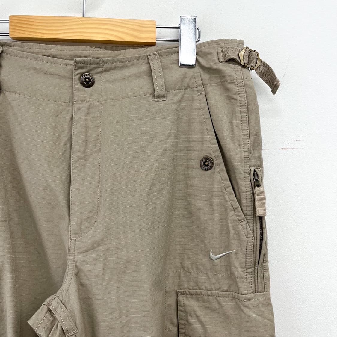 나이키 00s 스우시 제팬라인 코튼 립스탑 카고 팬츠 상품이미지5