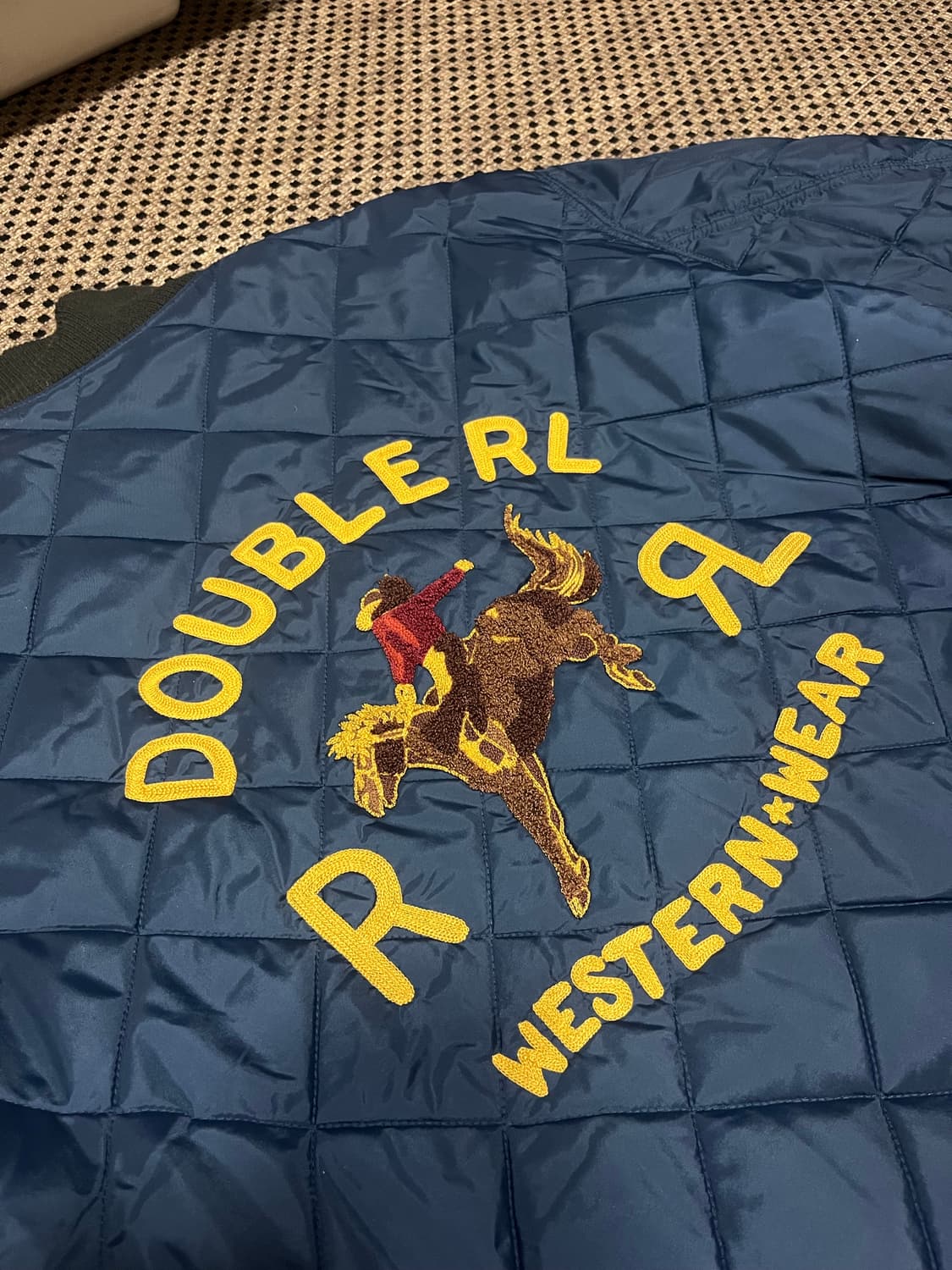 Rrl 더블알엘 카우보이자수 퀄팅 자켓 상품이미지1
