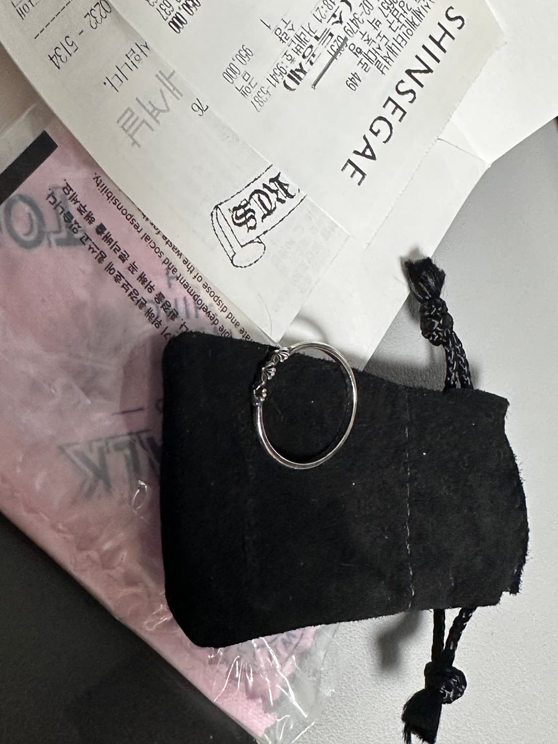 크롬하츠 반지 버블검링 3CH PLUS 사이즈 US9 상품이미지2