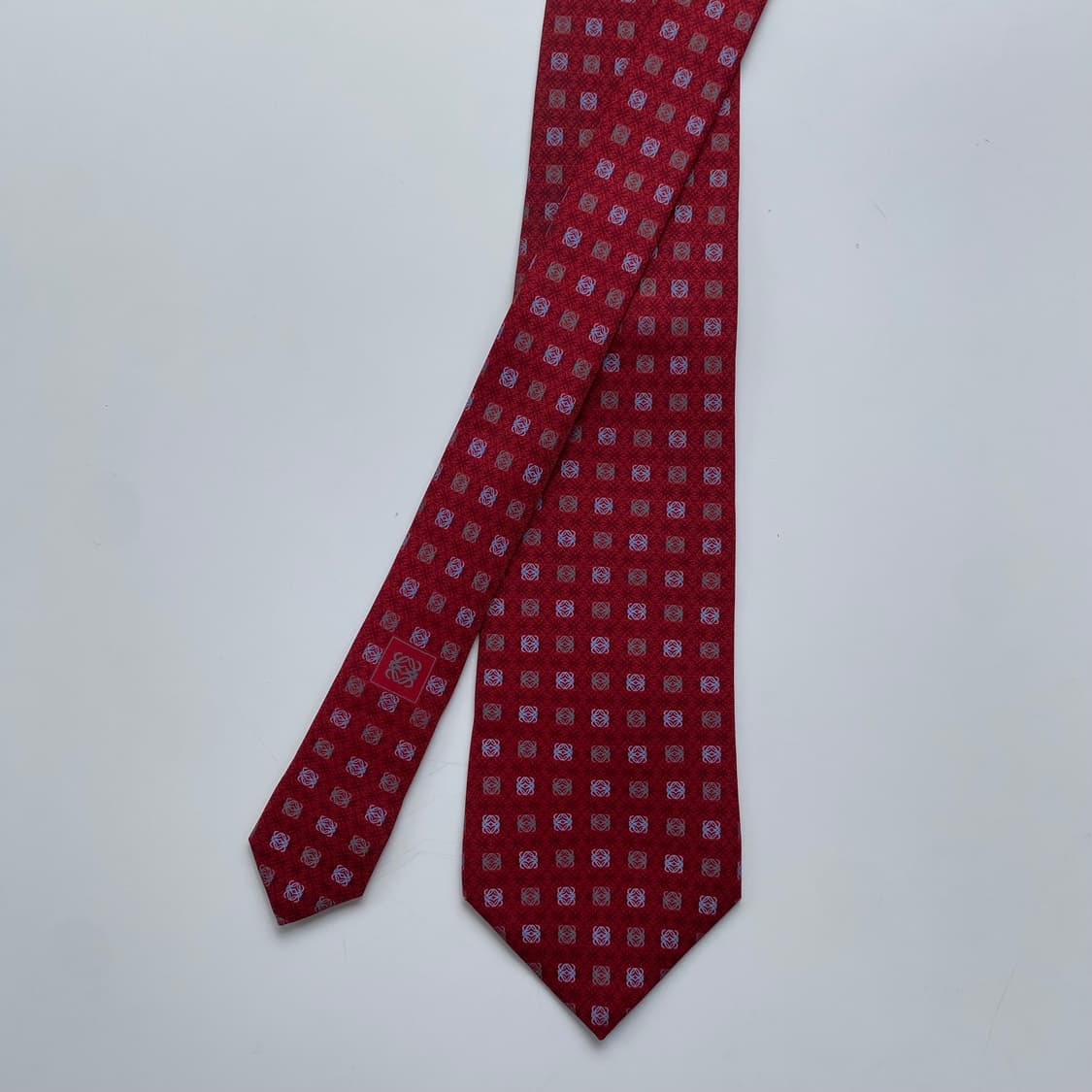 최상급 신형라벨 로에베(LOEWE) 모노그램 정품 명품넥타이 상품이미지1