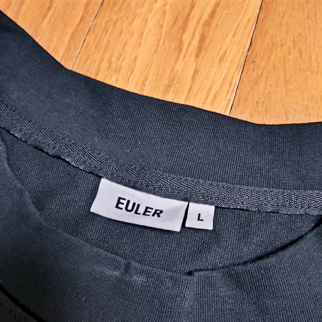 [L] 율러 오버사이즈 모크넥 티셔츠 상품이미지5