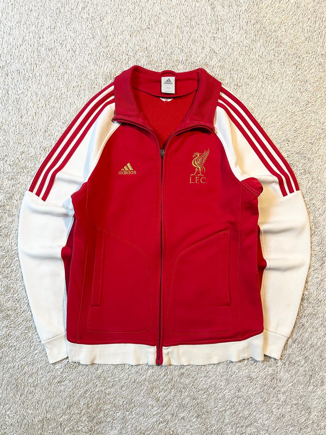 대장급) 아디다스 ADIDAS 리버풀 코튼 트랙탑 져지 레드 상품이미지1
