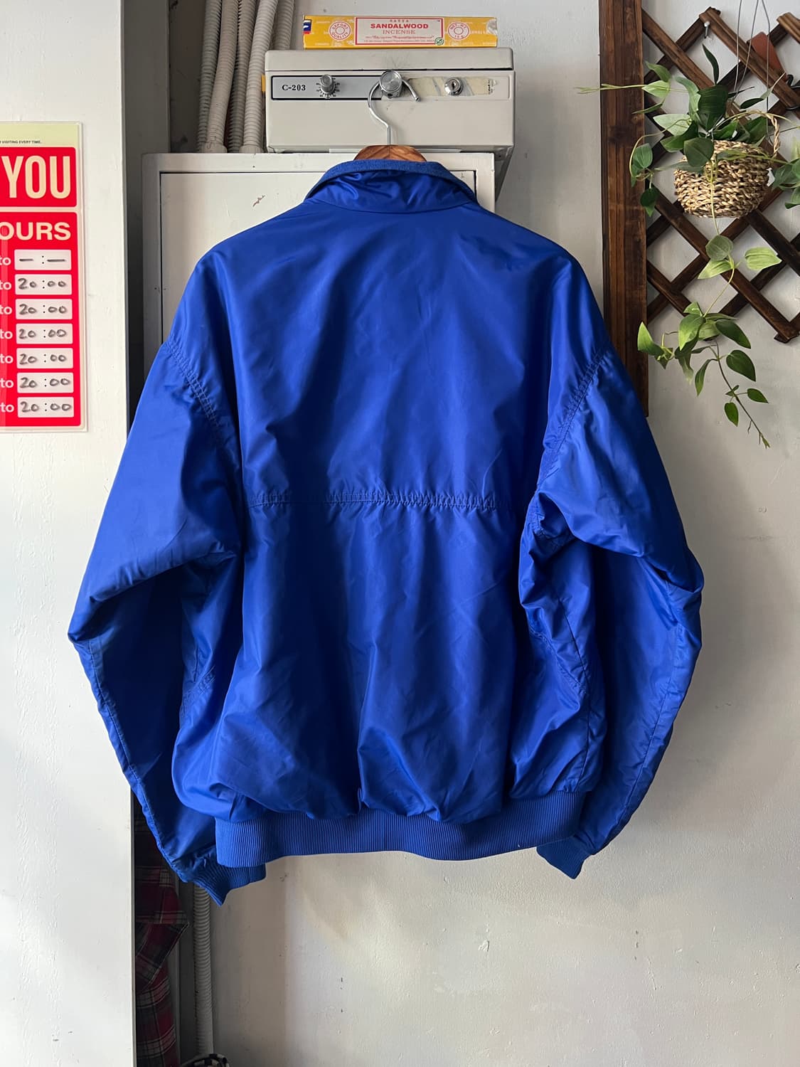 [L]파타고니아 Made in USA 플리스 라이닝 블루 웜업 자켓 상품이미지8