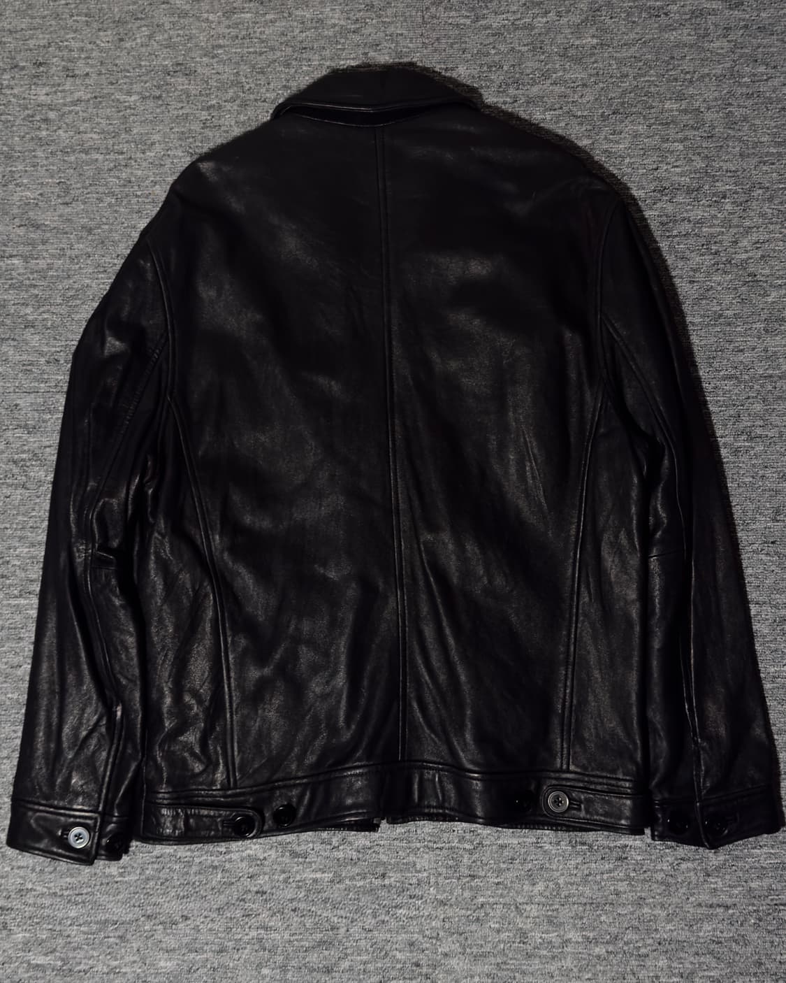 00s Balenciaga Leather Bluson Jacket 상품이미지8