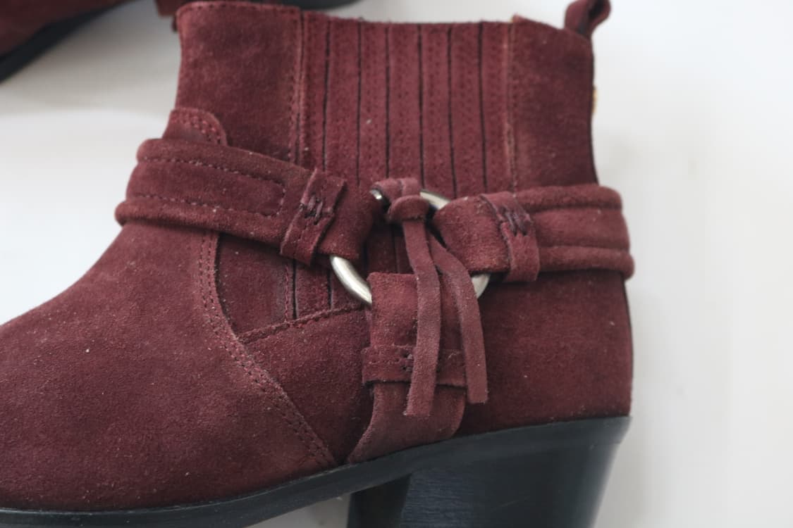 디젤 하네스 디테일 스웨이드 앵클 부츠 상품이미지4