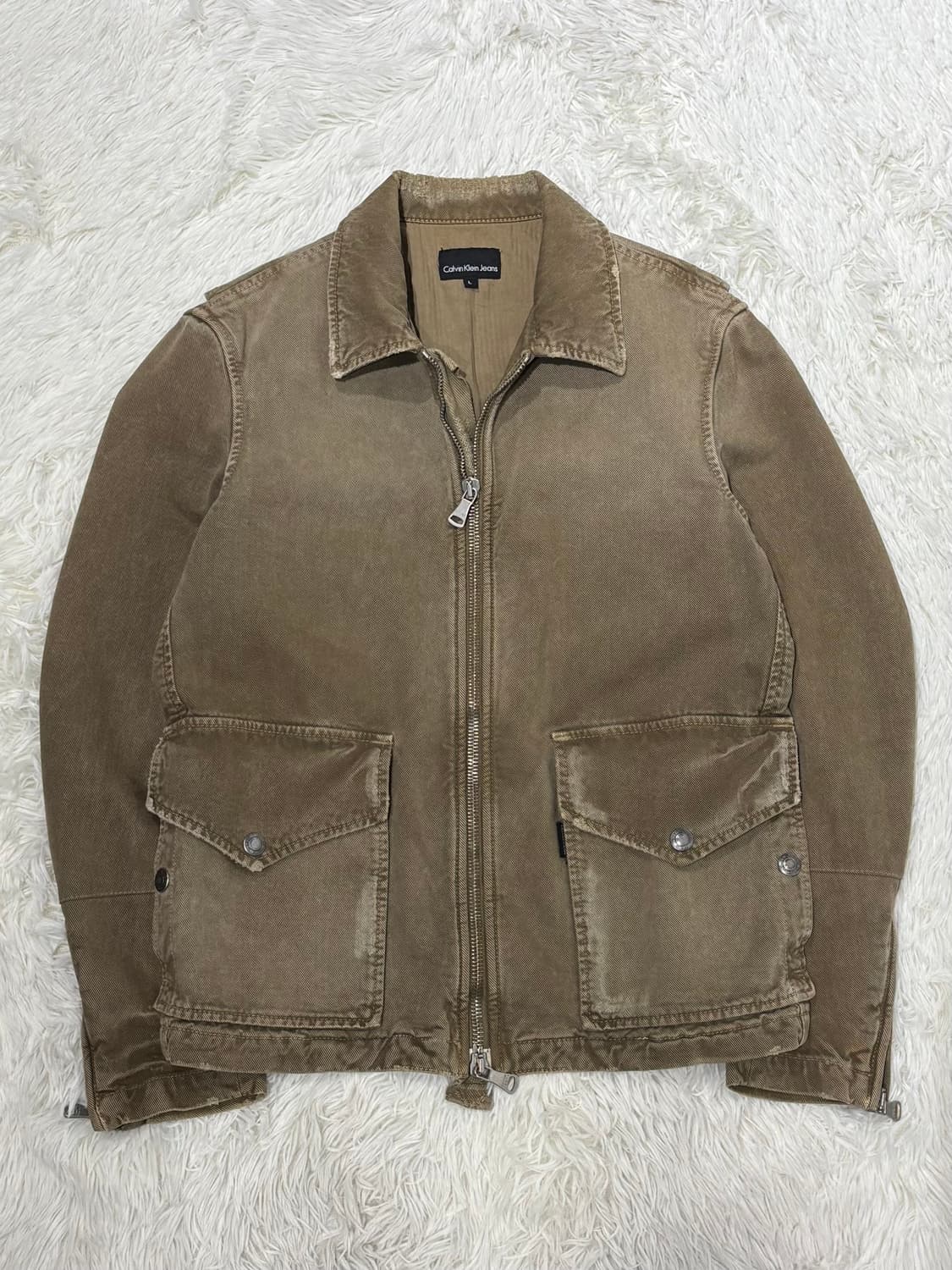 캘빈클라인 데미지 투웨이 자켓 상품이미지3