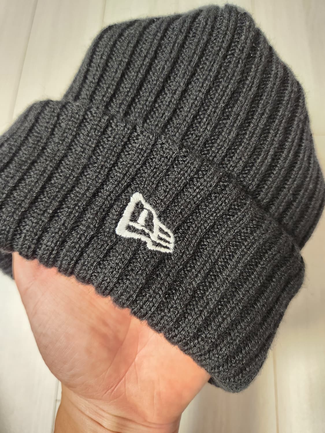 New Era 뉴에라 블랙 비니(새상품급)free사이즈 상품이미지3