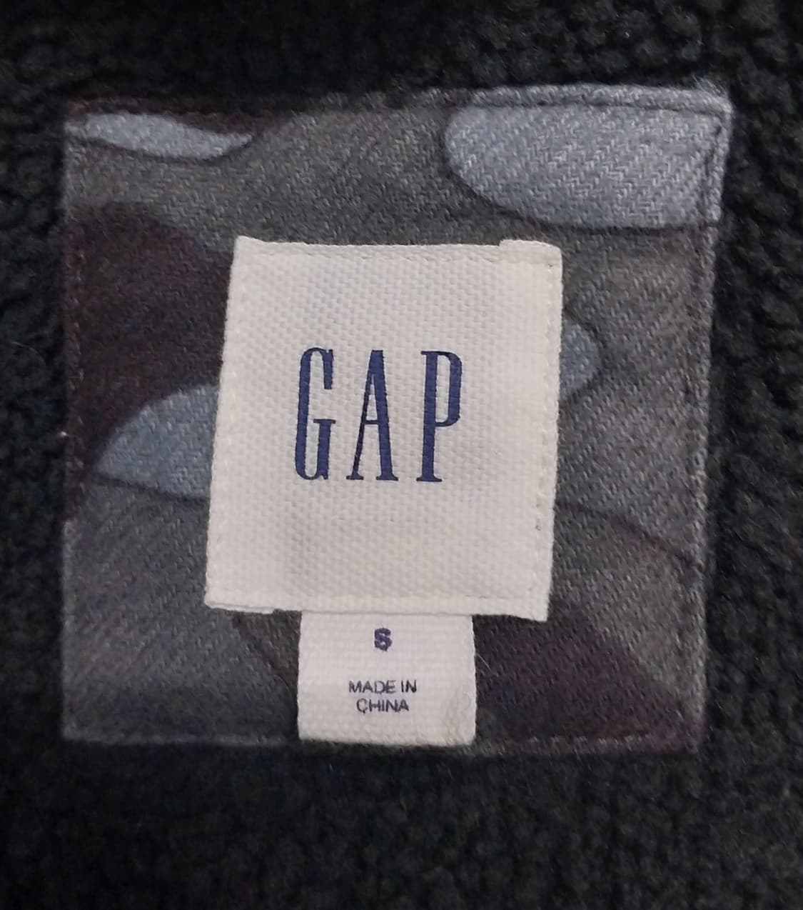 GAP 카모플라쥬 플리스 셔츠 자켓 S (크게나옴) (100-103) 상품이미지4