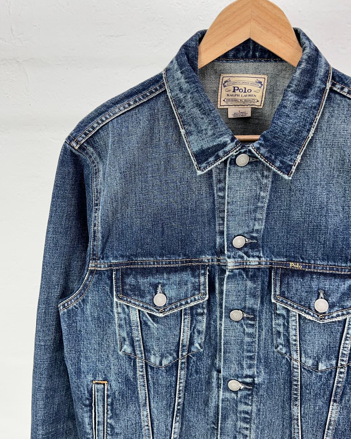 폴로 랄프로렌 페이디드 데님 트러커 자켓 상품이미지2