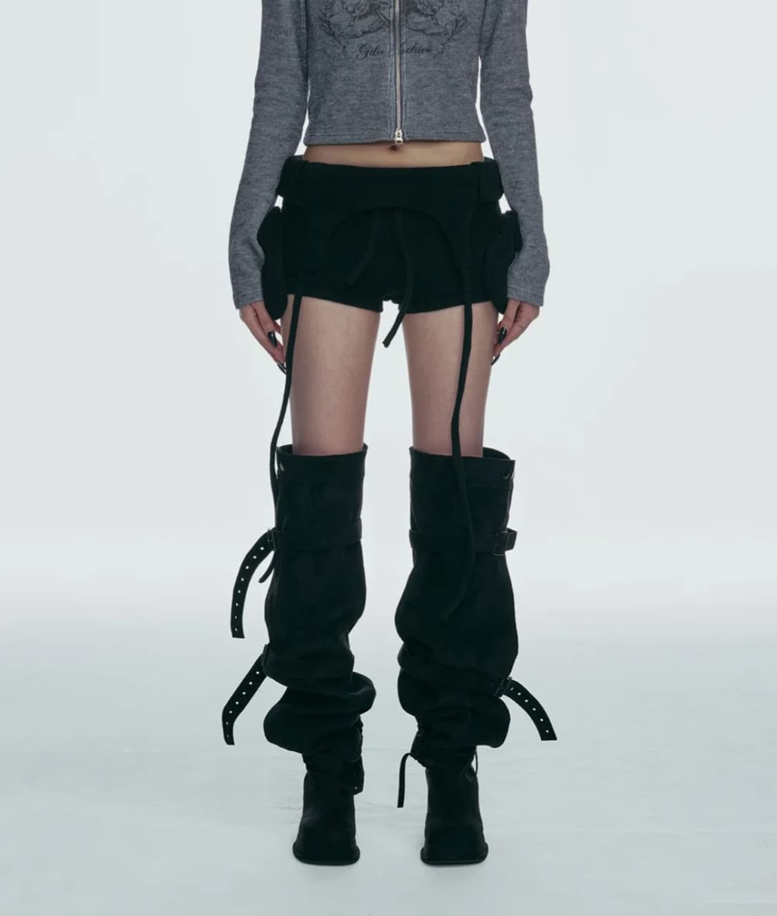 BOLD LOGO POCKET KNIT SHORTS 상품이미지2