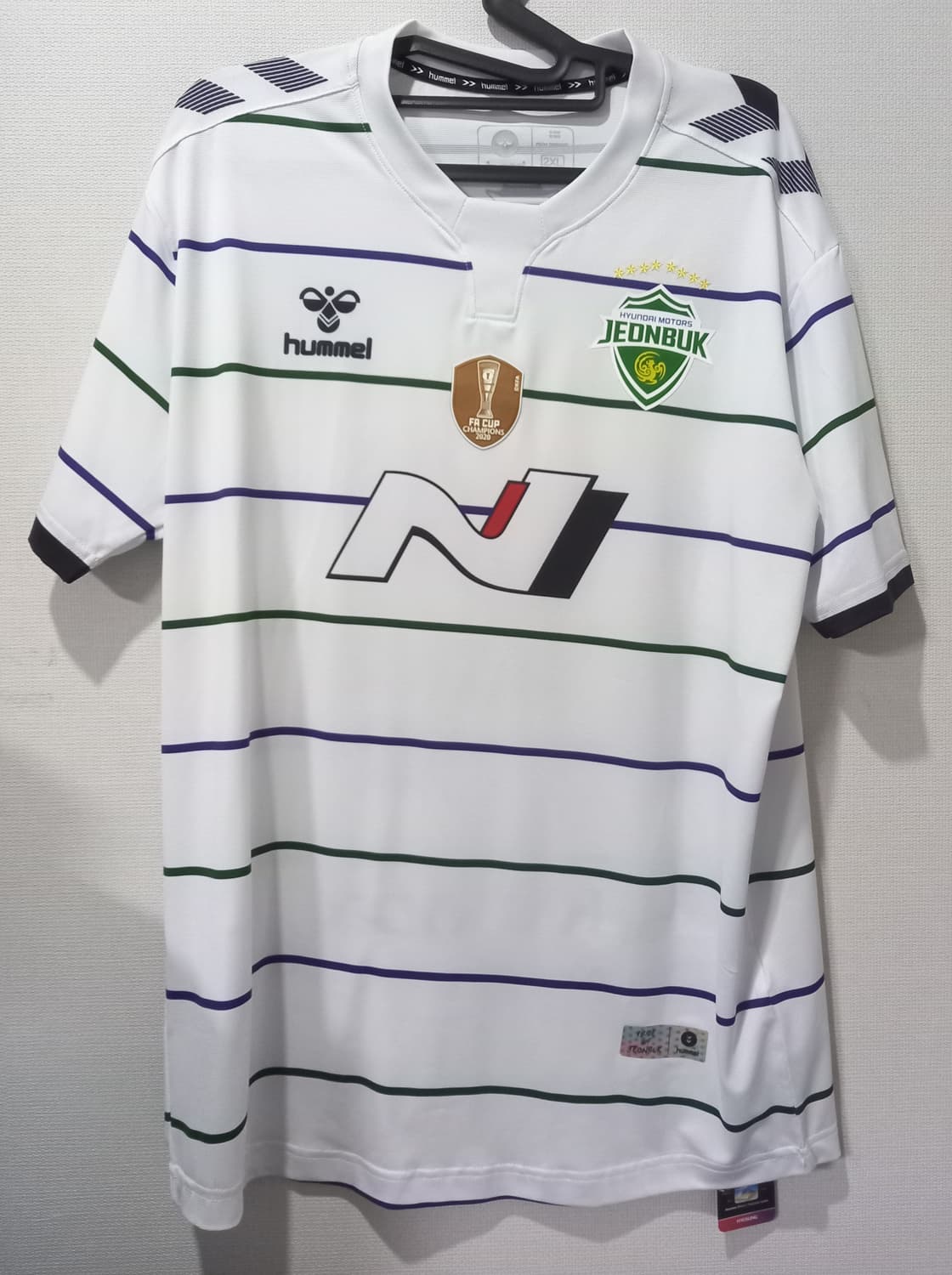 새상품급 전북현대 2021시즌 원정 유니폼 이승기 유니폼 110/XXL 상품이미지1