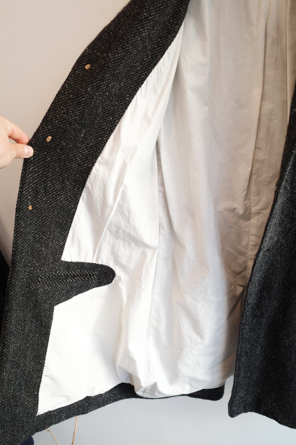 EEL Products 멜란지 울 하프 코트 (MADE IN JAPAN) 상품이미지5