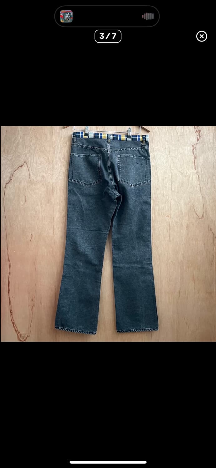 엔할리우드 체크 벨트 팬츠 상품이미지3