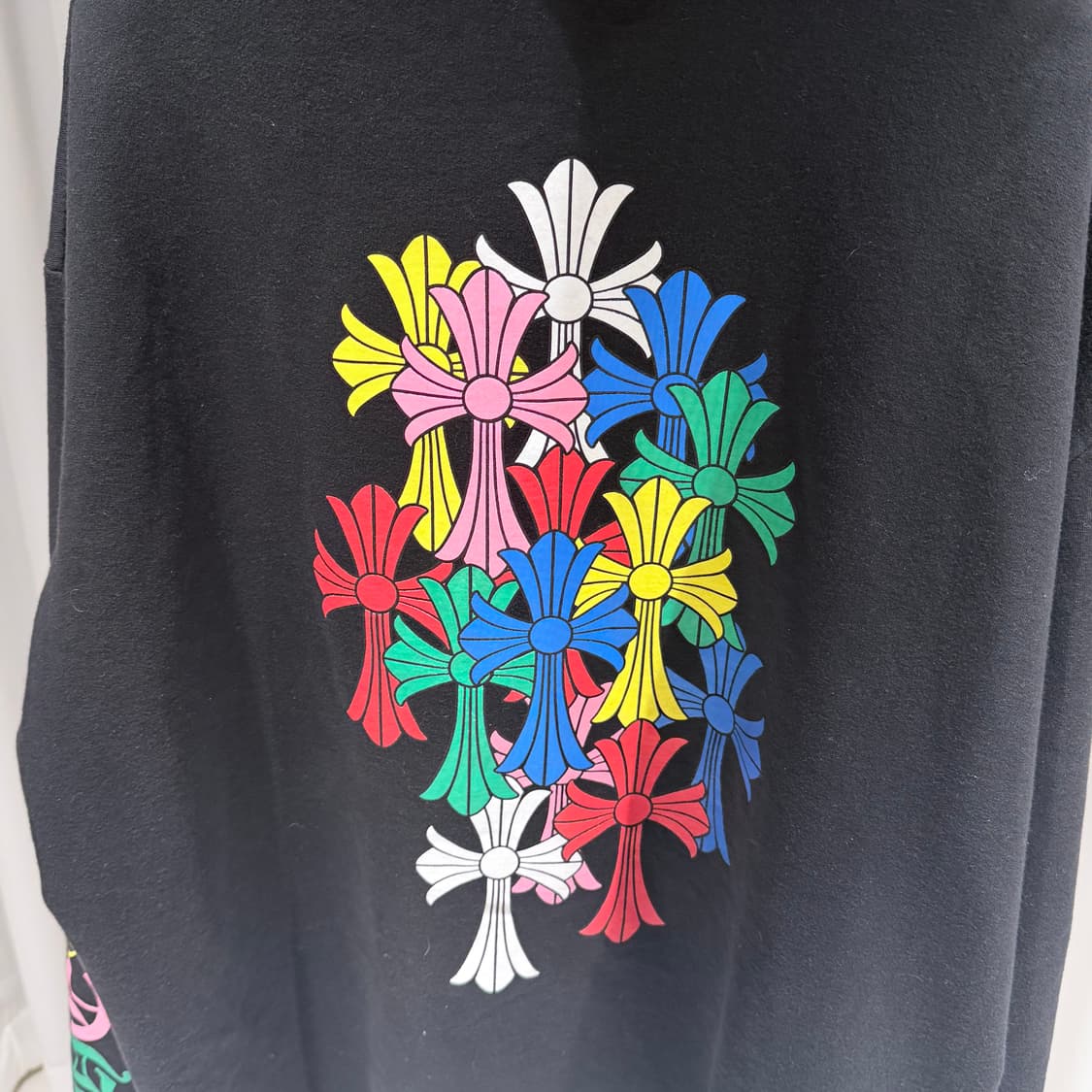 (A/XXL) / 크롬하츠 멀티컬러 블랙 후드집업 상품이미지6