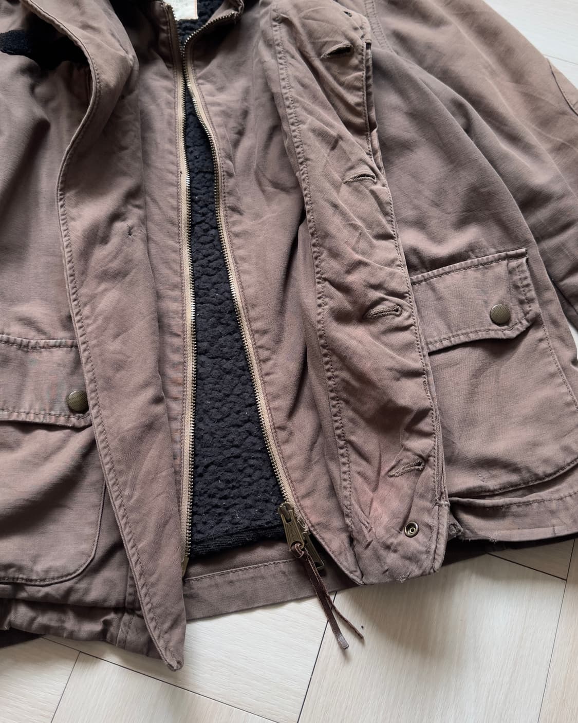 [MIL DIPS] brown military field jacket 상품이미지5