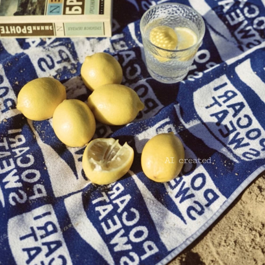 90s POCARI SWEAT 자카드 로고 타월 상품이미지7