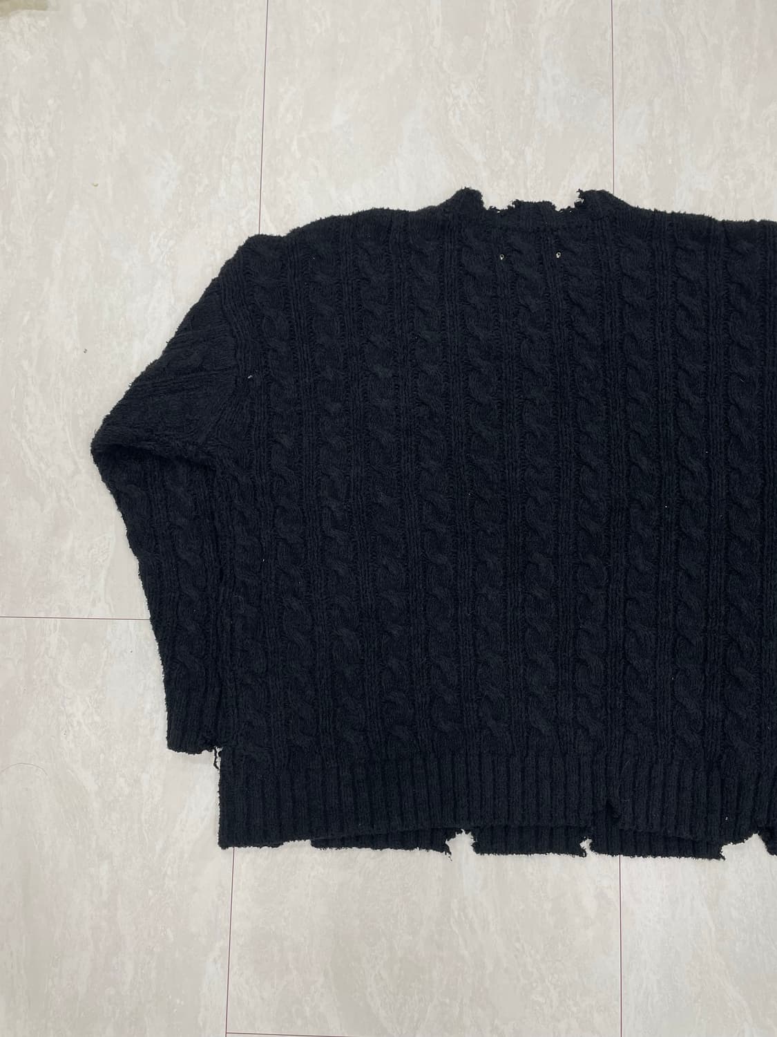 GAKIHARA 은하수 데미지 니트 상품이미지5