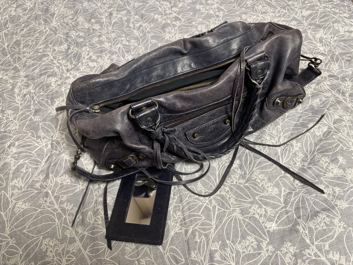 발렌시아가 모터백 (르시티) 트위기 퍼플 상품이미지3