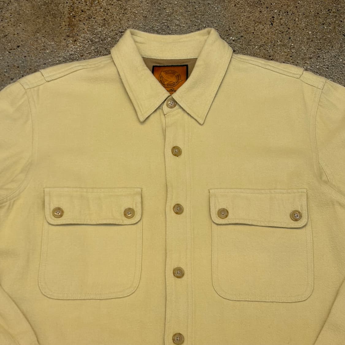 90s 미국 빈티지 에디바우어 헤비코튼 헌팅 셔츠 상품이미지3