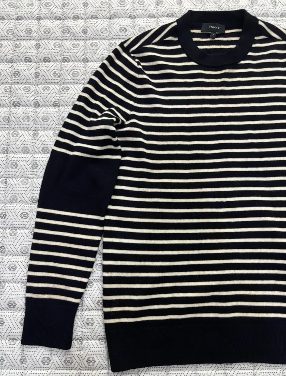 한섬 띠어리 스트라이프 니트 55 상품이미지3