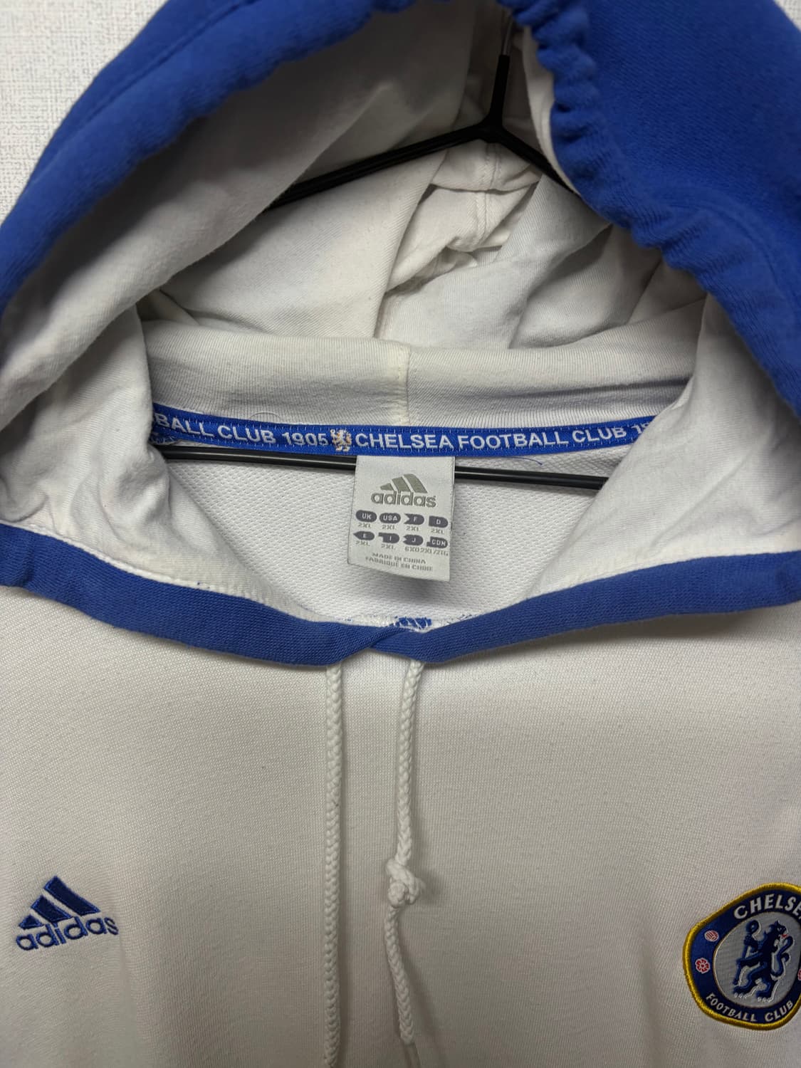 아디다스 첼시 후디 2xl 상품이미지3