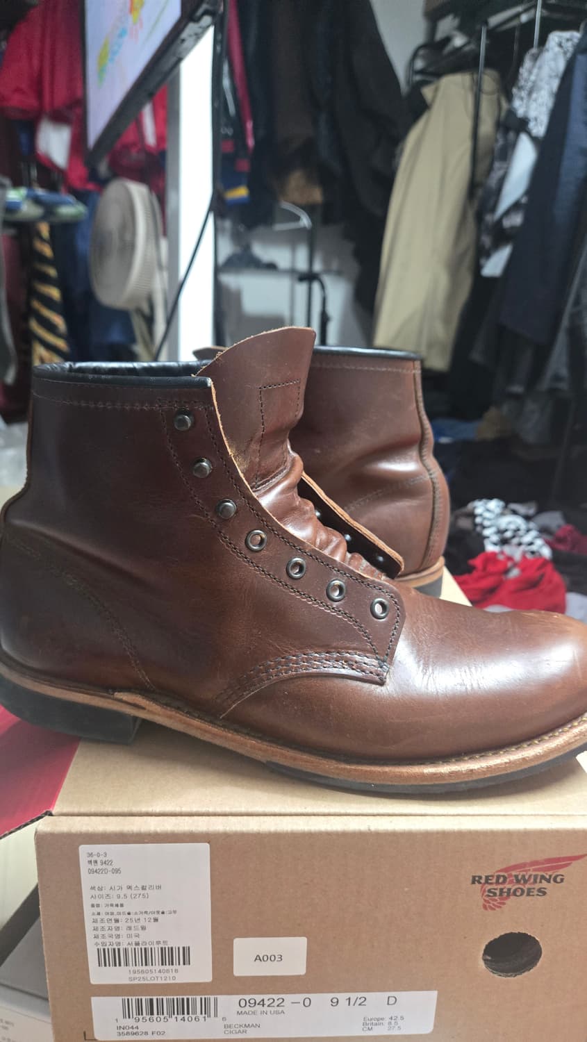레드윙 9422 9.5d 상품이미지7