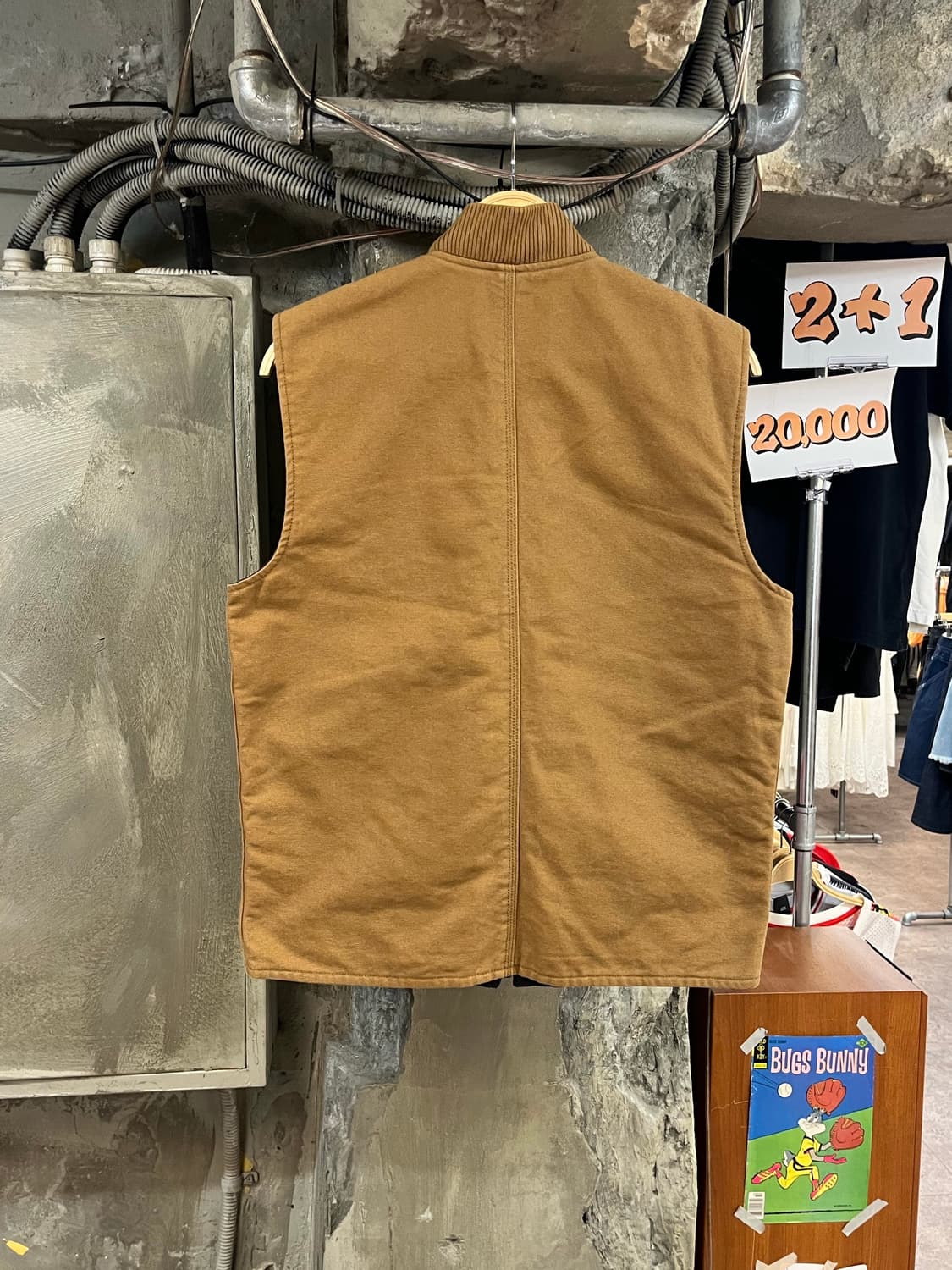 갭 베스트 집업 브라운 M #csz3904 상품이미지2