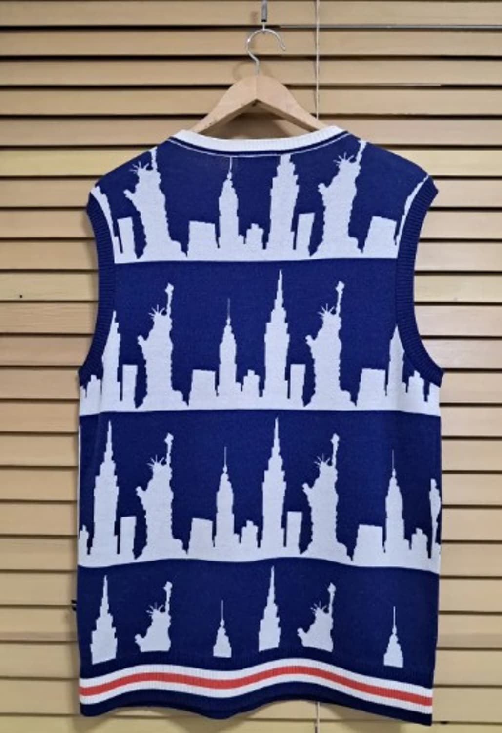 먼싱웨어 남성 패턴골프니트조끼 100사이즈 상품이미지3