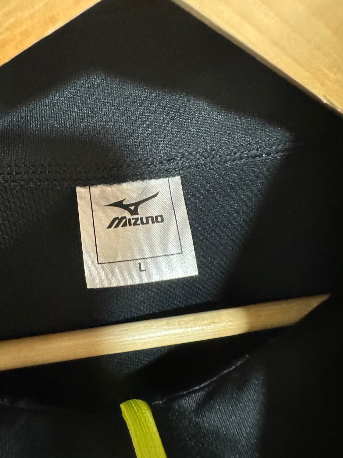 미즈노 MIZUNO 기능성 반집업 반팔 트레이닝 티셔츠 L 상품이미지4