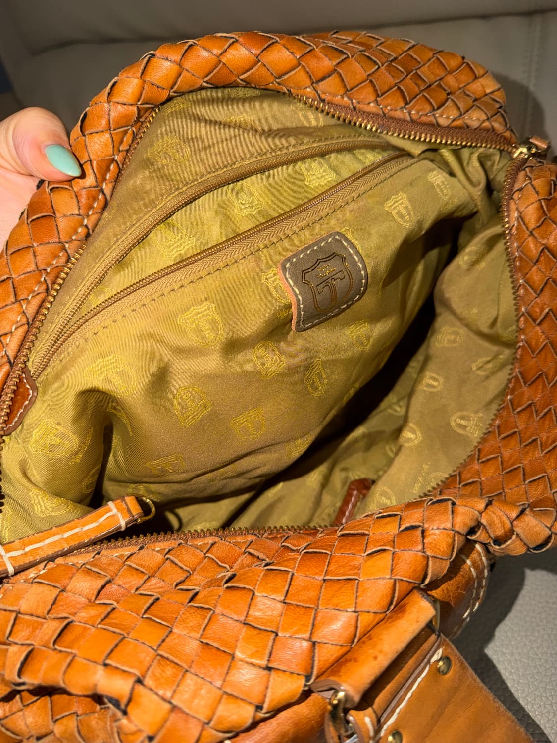 braided detail lambskin shoulder bag 상품이미지9