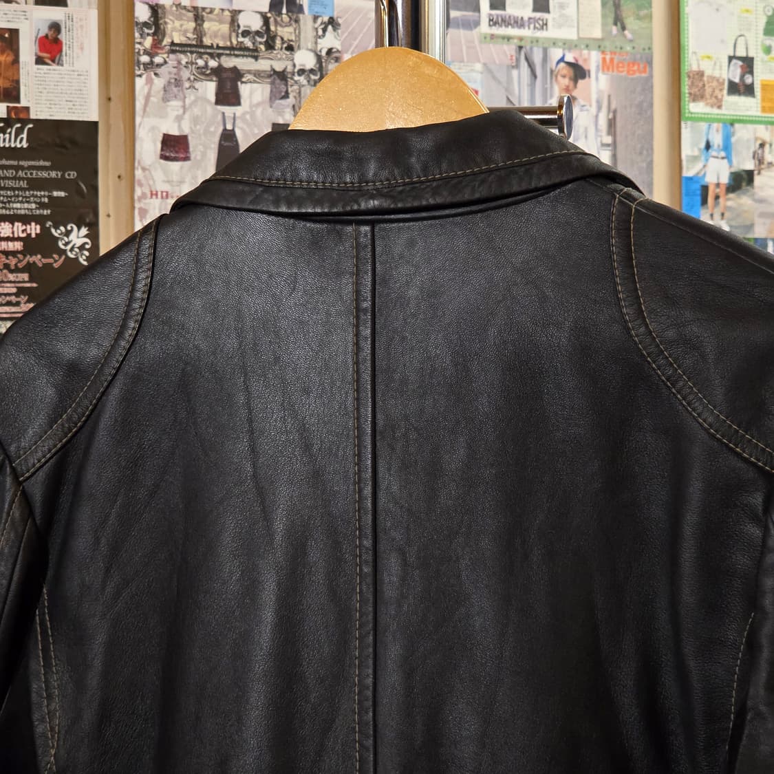 ASK 양가죽 더블 포켓 블레이저 자켓 상품이미지6