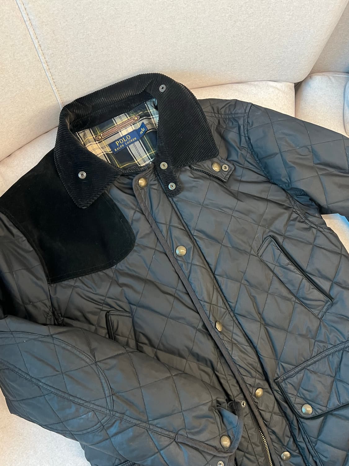 폴로 블랙 퀼팅 자켓  상품이미지9