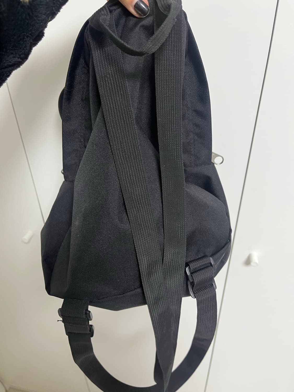 잔스포츠 하프파인트 미니백팩 블랙 상품이미지4